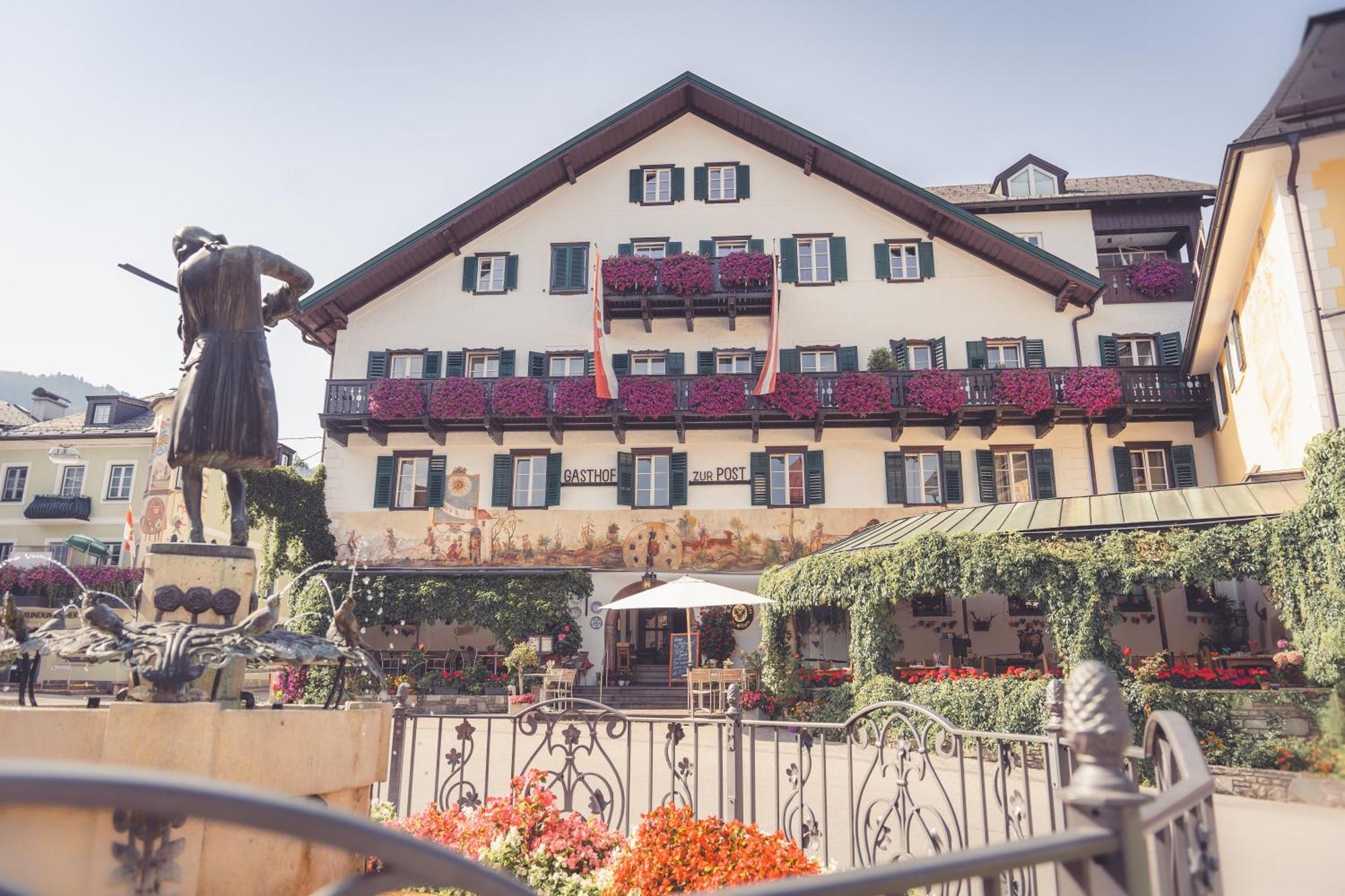 Hotel Gasthof Zur Post سانكت جيلجن المظهر الخارجي الصورة