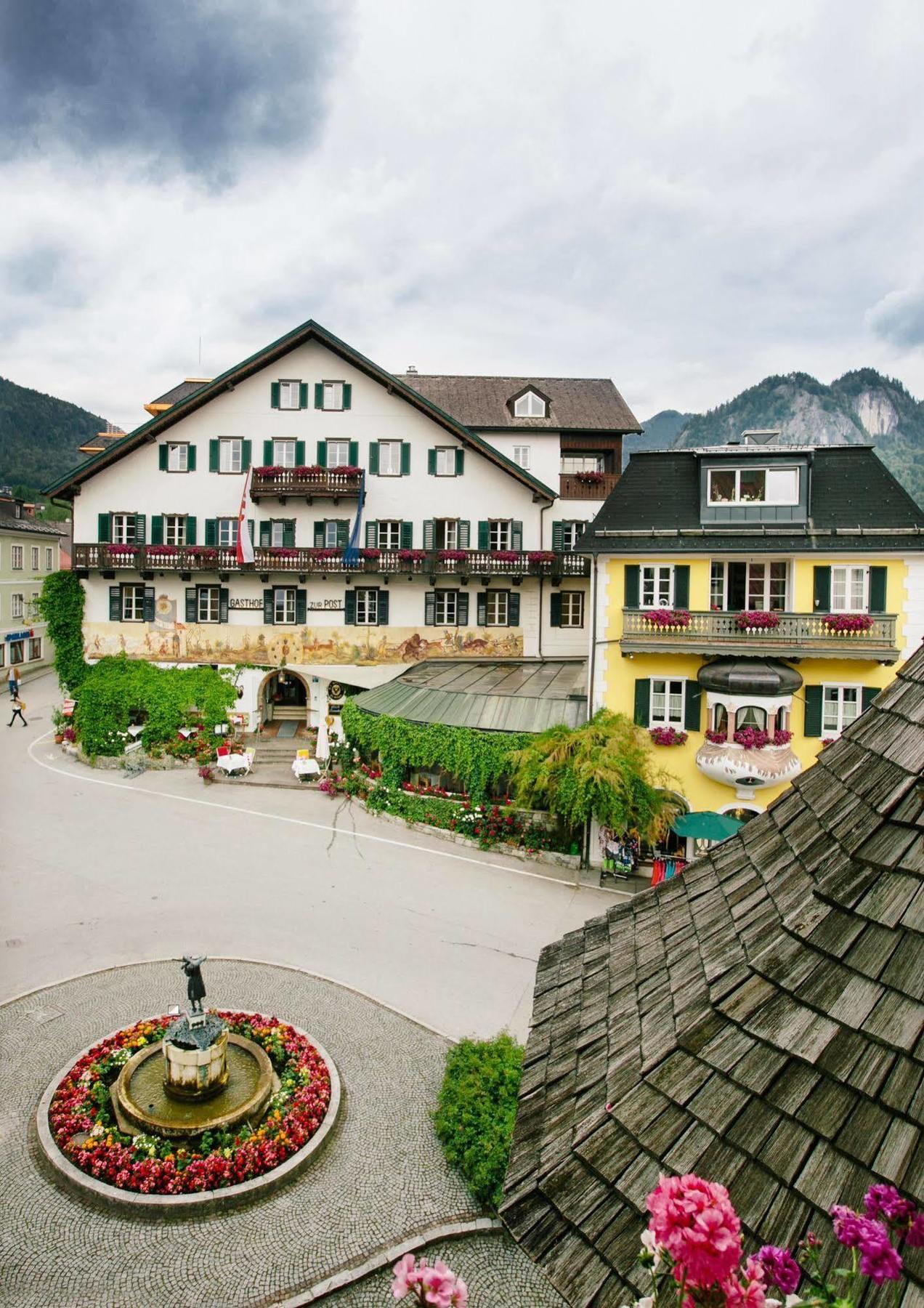 Hotel Gasthof Zur Post سانكت جيلجن المظهر الخارجي الصورة